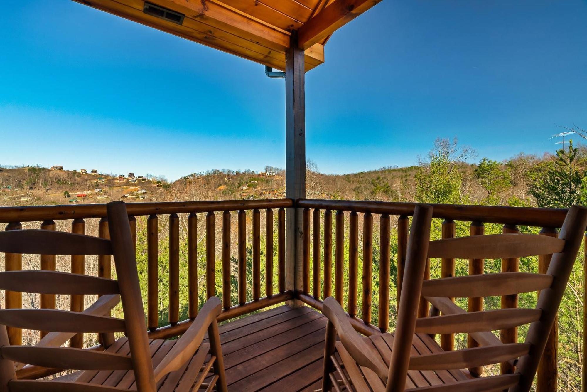 גטלינבורג Full Equipped Cabin With A Pool And Game Room Smokies Views מראה חיצוני תמונה