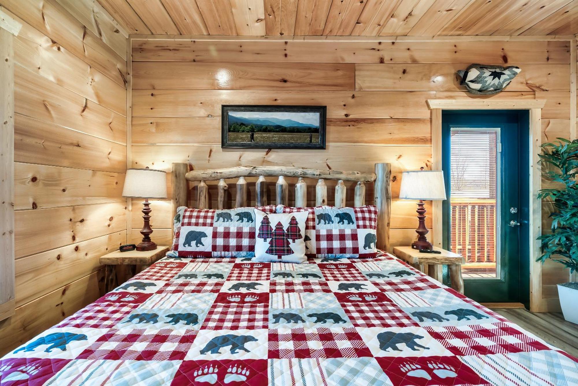 גטלינבורג Full Equipped Cabin With A Pool And Game Room Smokies Views מראה חיצוני תמונה