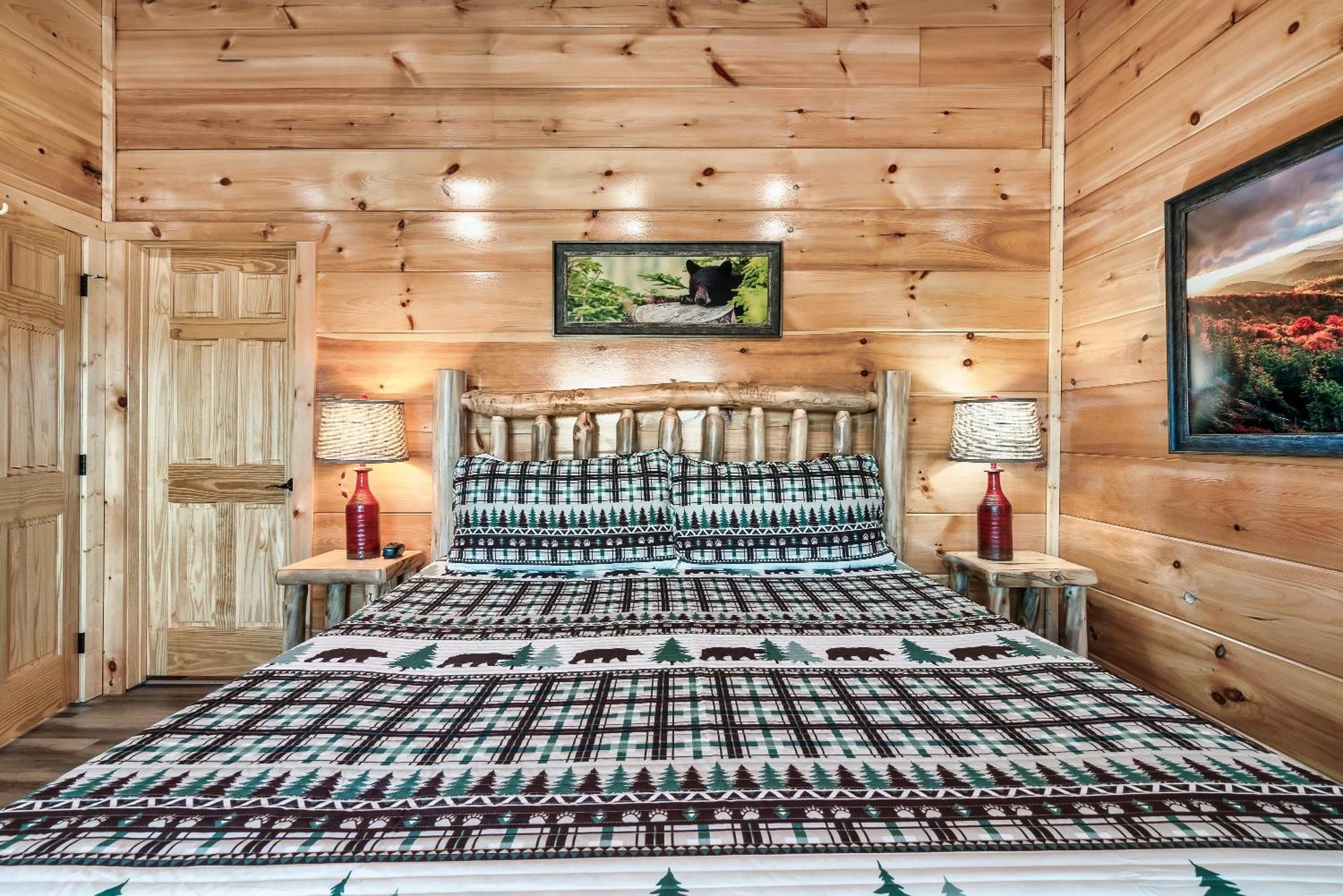 גטלינבורג Full Equipped Cabin With A Pool And Game Room Smokies Views מראה חיצוני תמונה