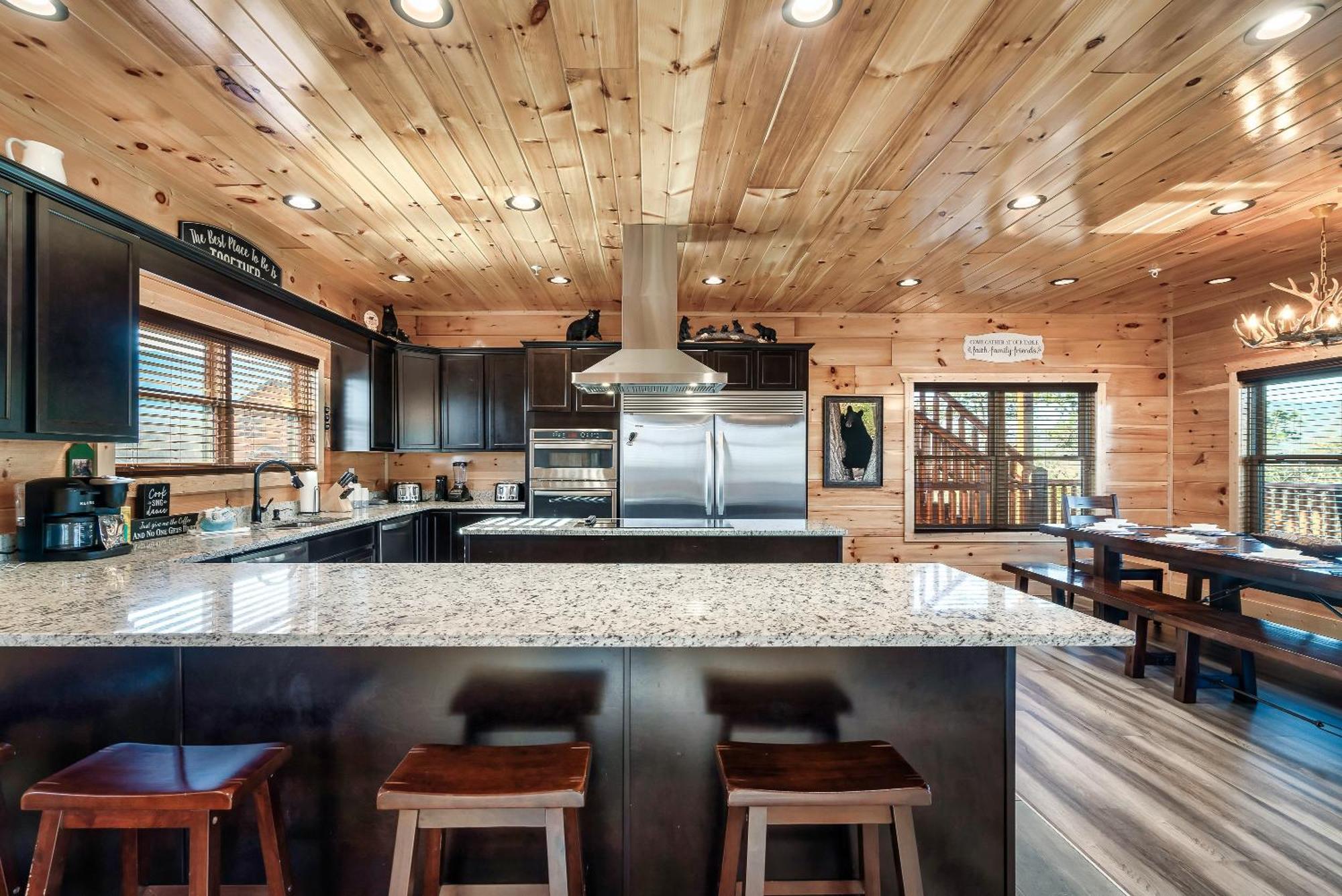 גטלינבורג Full Equipped Cabin With A Pool And Game Room Smokies Views מראה חיצוני תמונה