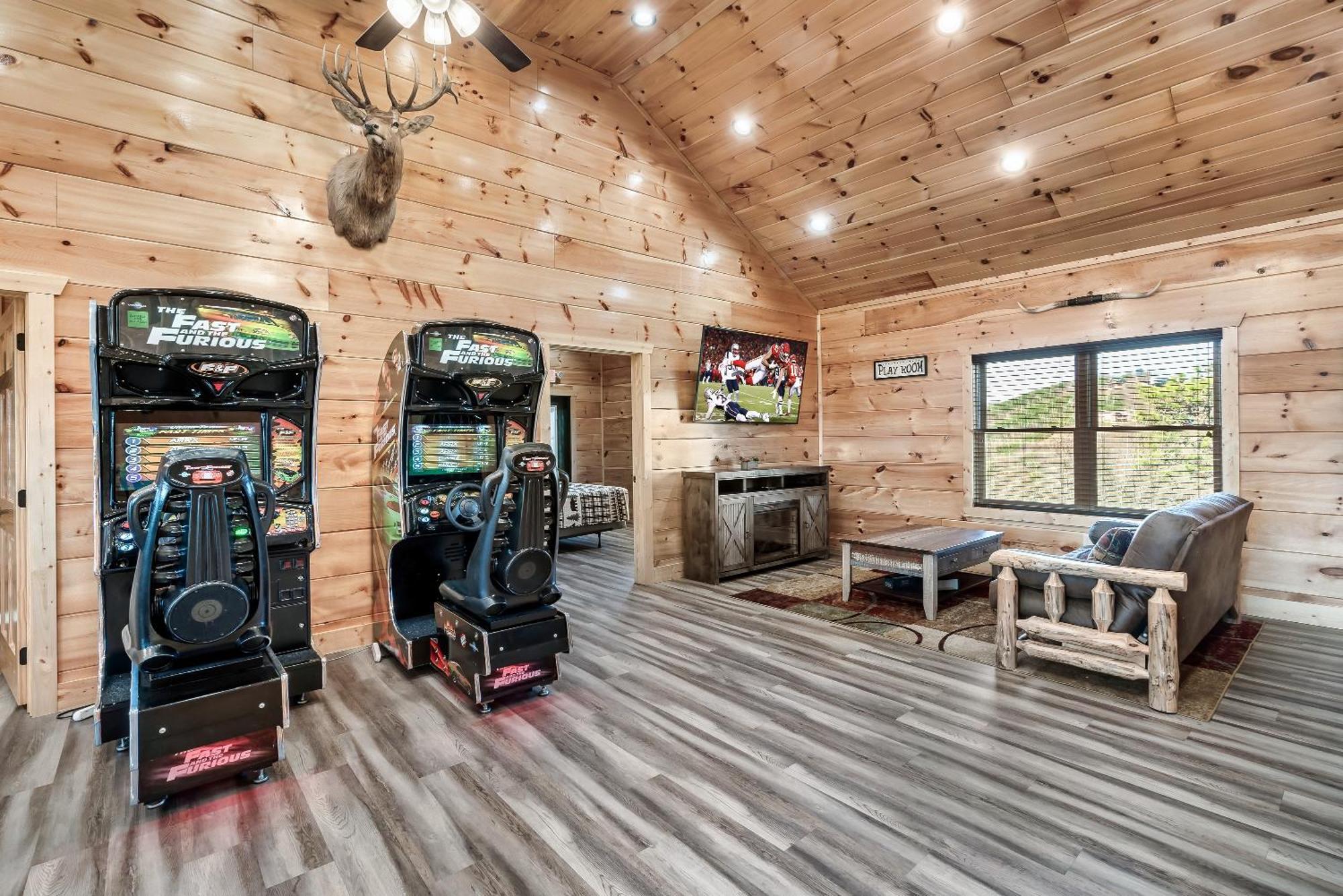 גטלינבורג Full Equipped Cabin With A Pool And Game Room Smokies Views מראה חיצוני תמונה
