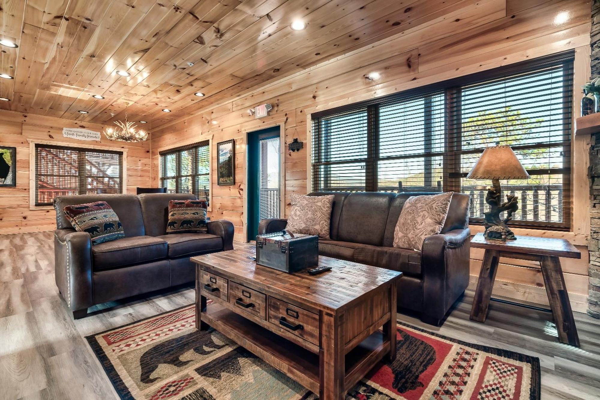 גטלינבורג Full Equipped Cabin With A Pool And Game Room Smokies Views מראה חיצוני תמונה