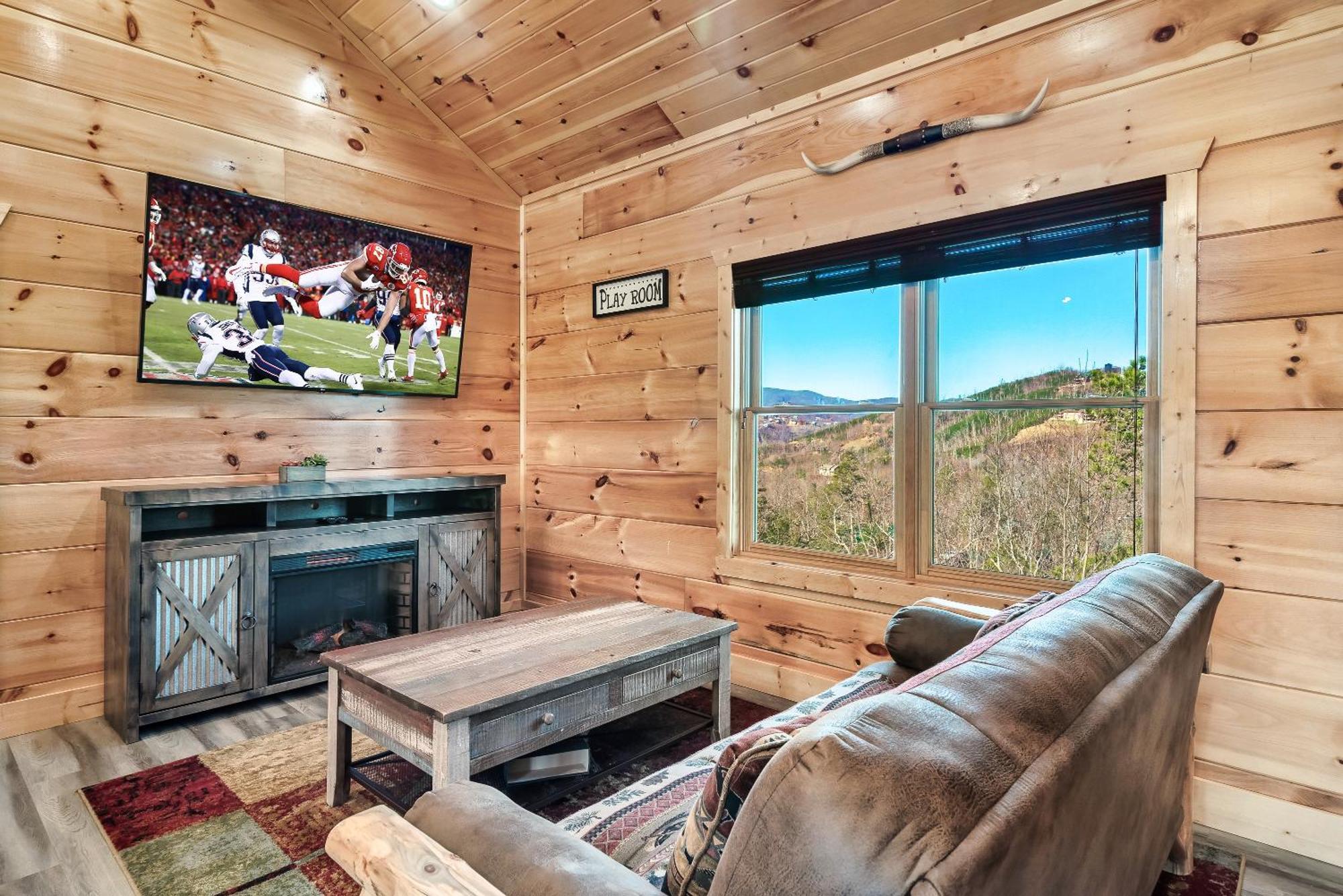 גטלינבורג Full Equipped Cabin With A Pool And Game Room Smokies Views מראה חיצוני תמונה