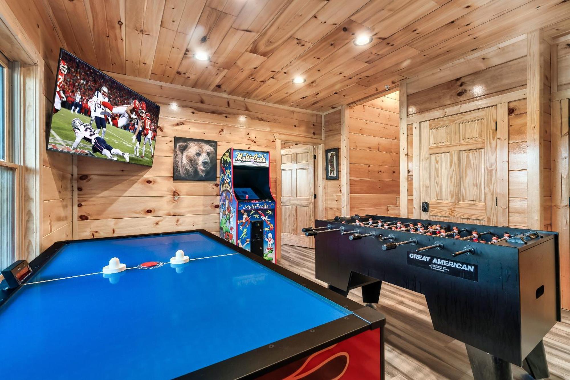 גטלינבורג Full Equipped Cabin With A Pool And Game Room Smokies Views מראה חיצוני תמונה