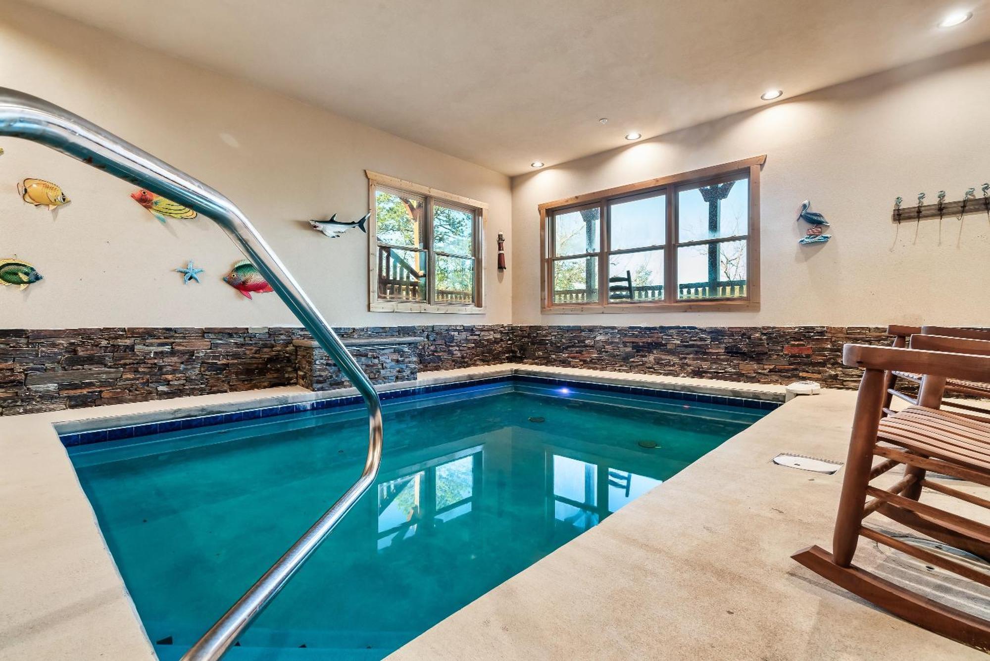 גטלינבורג Full Equipped Cabin With A Pool And Game Room Smokies Views מראה חיצוני תמונה